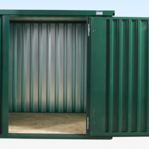 (Powder Coated) Flat Packed Metal Storage Container Online