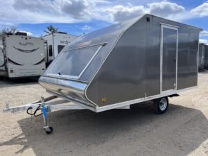 Sno Pro 101x12 Aluminum 2-Place Snowmobile Trailer w/Galvanized Package Online