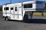 Used 1998 Silver Star 2HGN 2 Horse Trailer with 6' Short Wall Online