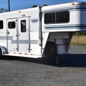 Used 1998 Silver Star 2HGN 2 Horse Trailer with 6' Short Wall Online