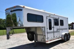 Used 2005 Silver Star 2HGNLQ 2 Horse Trailer with 4' Short Wall Online