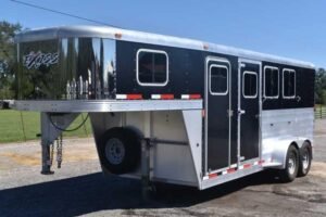 Used 2013 Exiss 6300 3 Horse Gooseneck Online