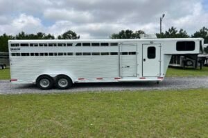 Used 2022 Shadow STK Stock Trailer with 8′ Short Wall Online