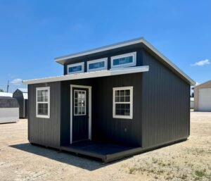 14×20 Studio Cabin, finished interior – Lone Star Structures