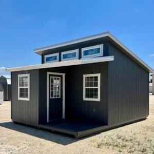 14×20 Studio Cabin, finished interior – Lone Star Structures