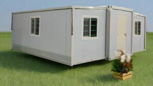Folding Modular Garage – Heavy-Duty Galvanized Steel Structure