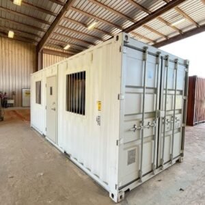 20FT Custom shipping container with door and window